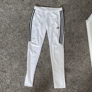 small adidas zip up joggers